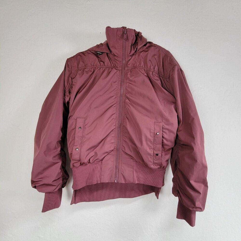 Athleta Dusty Rose Bomber Jacket